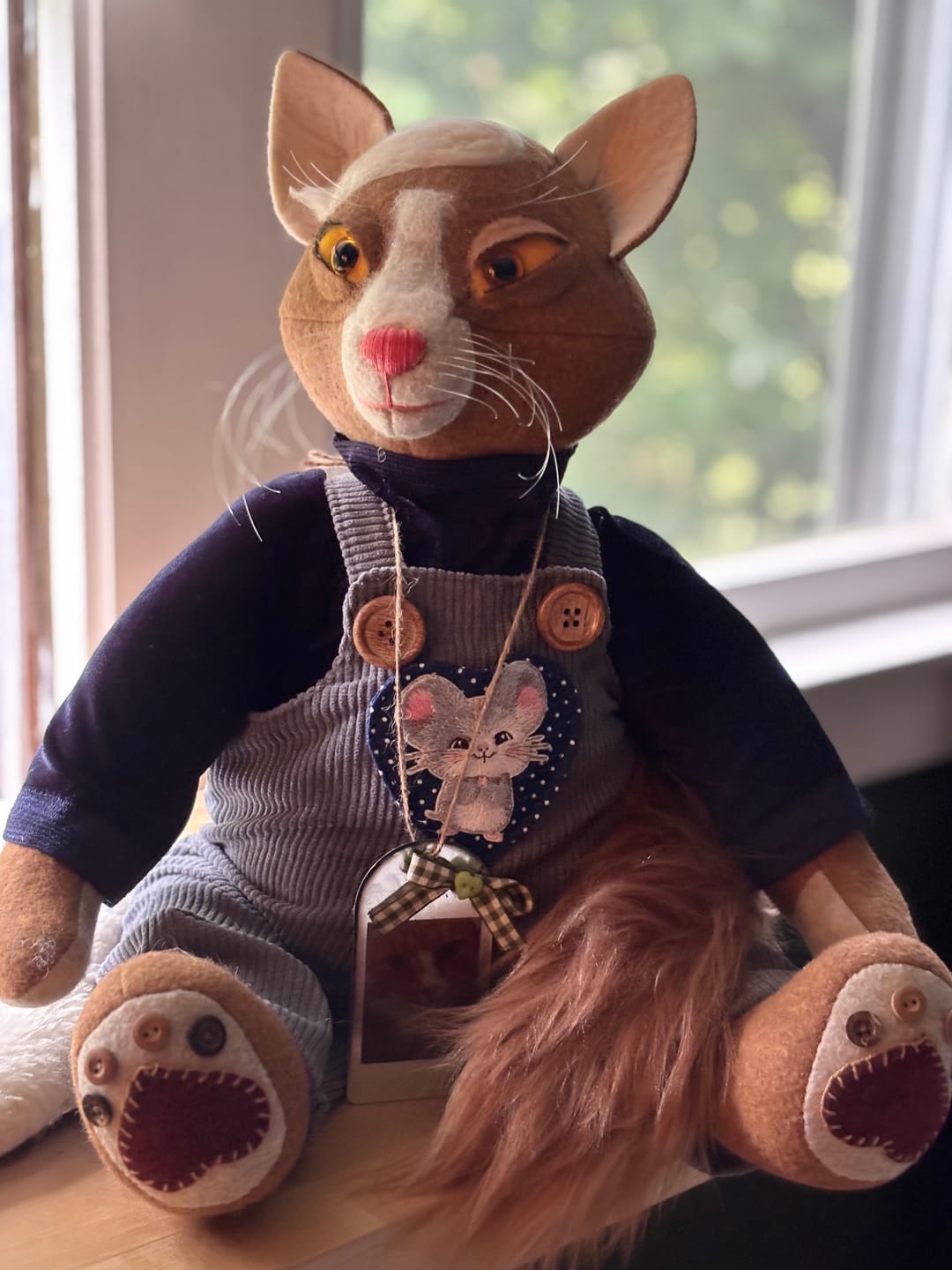 Customer photo review of Memory Cat  PDF Pattern and Video Tutorial
