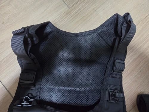 Customer photo review of Chaleco Hidratación Glaciar 2L