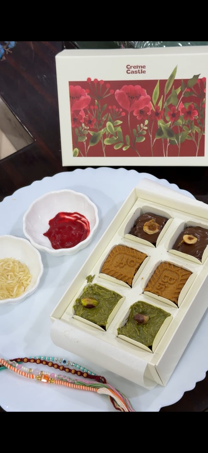 Customer photo review of Rakhi Special Celebration Gift Hamper