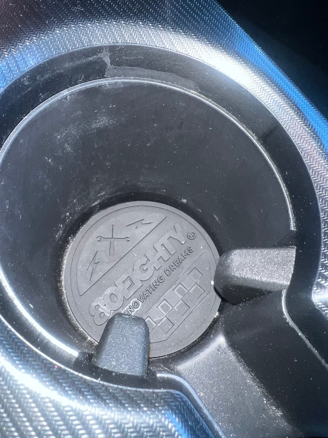Customer photo review of 80Eighty® Cup Holder Coaster Set