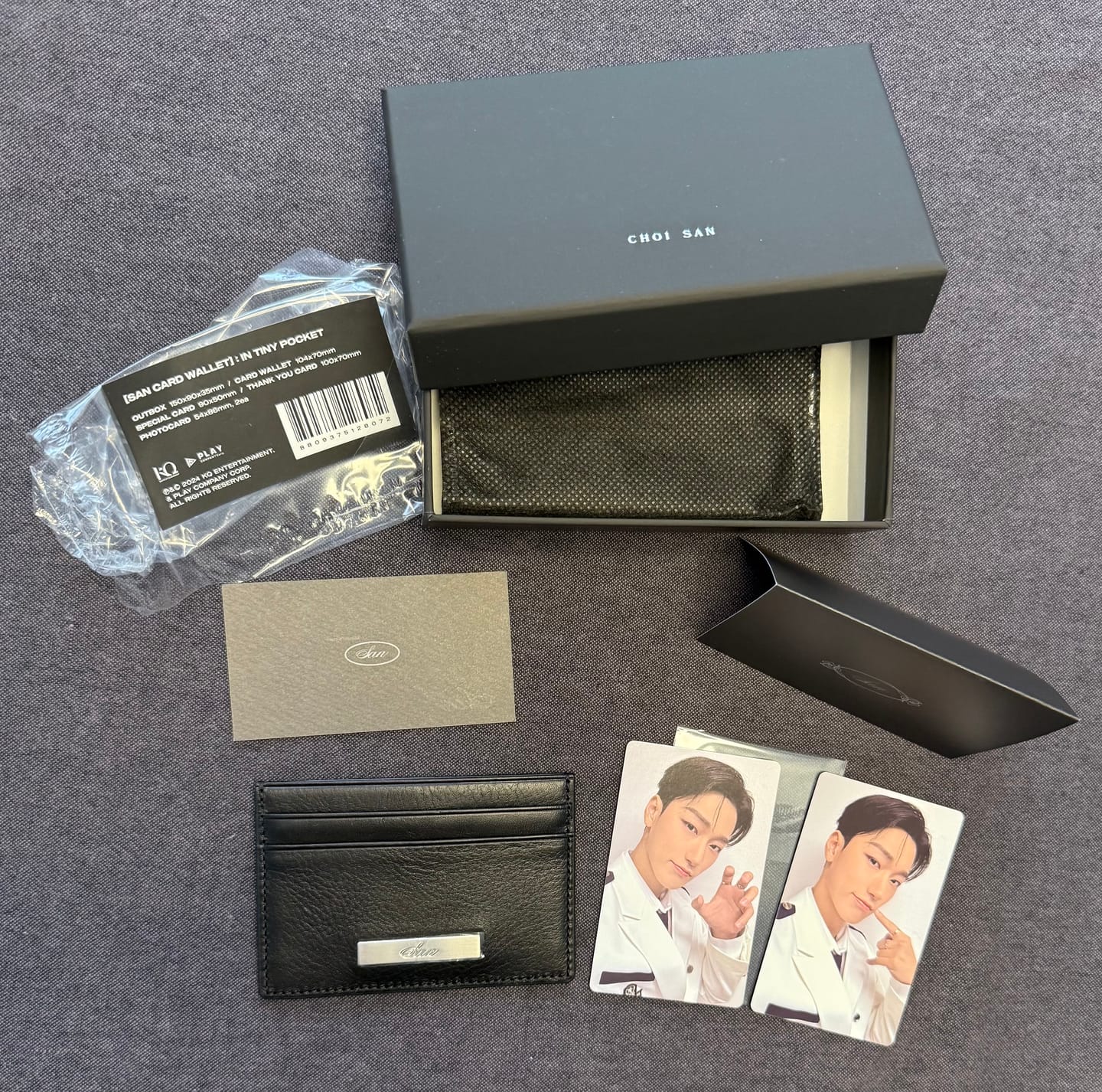Customer photo review of ATEEZ SAN - SAN CARD WALLET : IN TINY POCKET