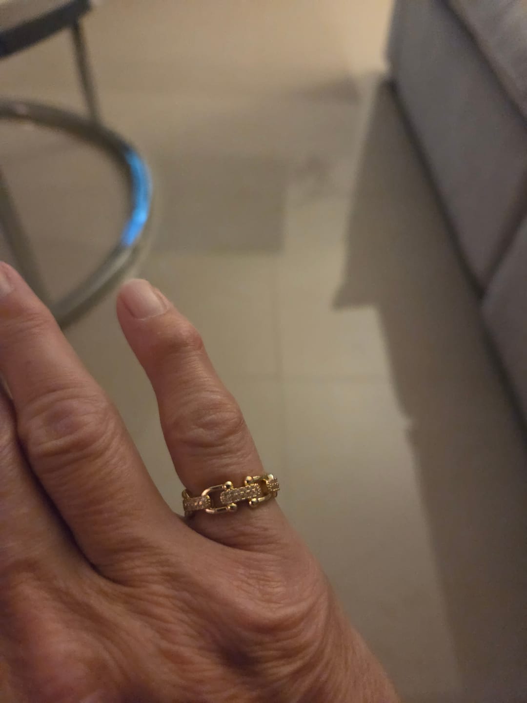 Customer photo review of Roman Crystal Ring