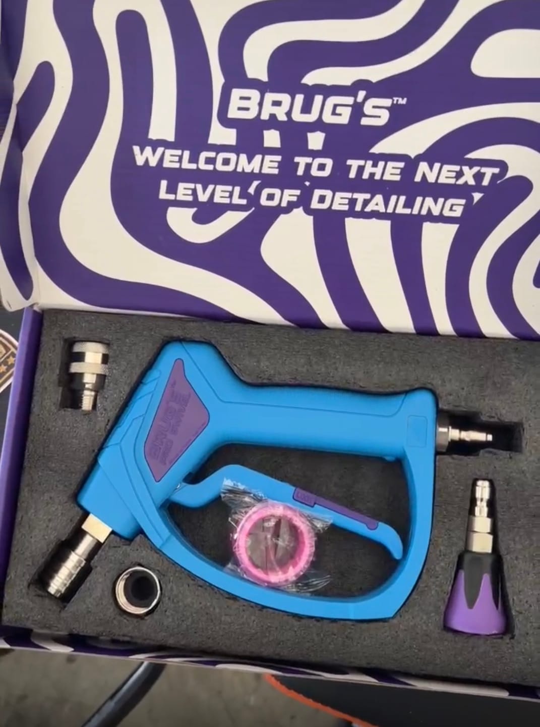 Customer photo review of Brug's® Pro Bundle | Swivel Gun V2 + Foam Cannon