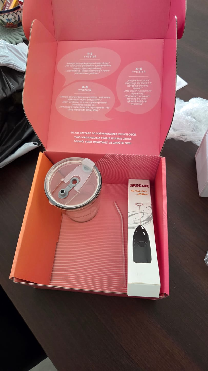 Customer photo review of Nootri - Twój Nowy Poranny Rytuał (30 porcji)