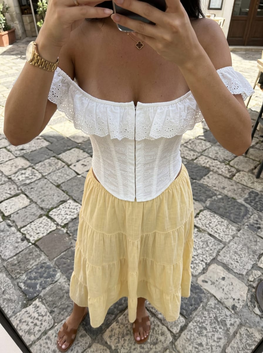 Customer photo review of Birdie Top