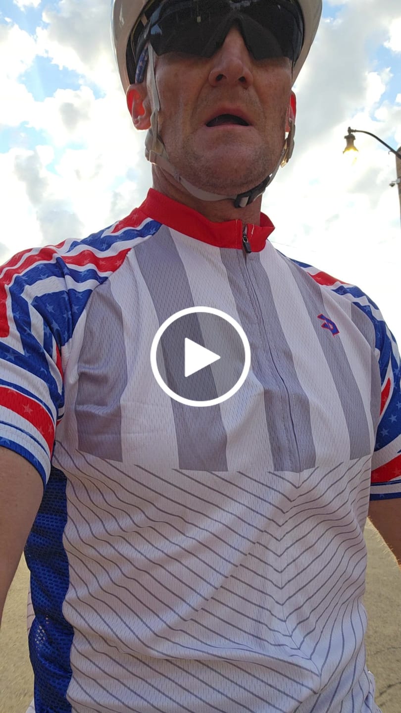 Customer video review of Liberty Sprint Short Sleeve Cycling Jersey