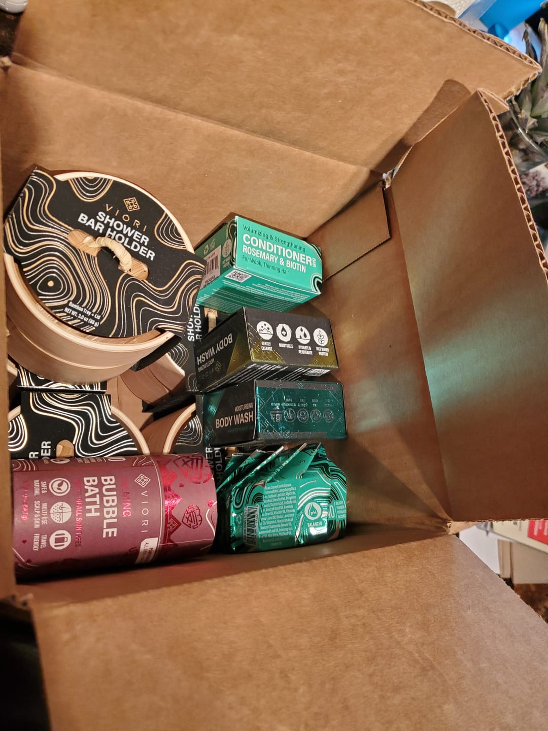 Customer photo review of Rice Water Conditioner Bar – All Hair Types | VIORI