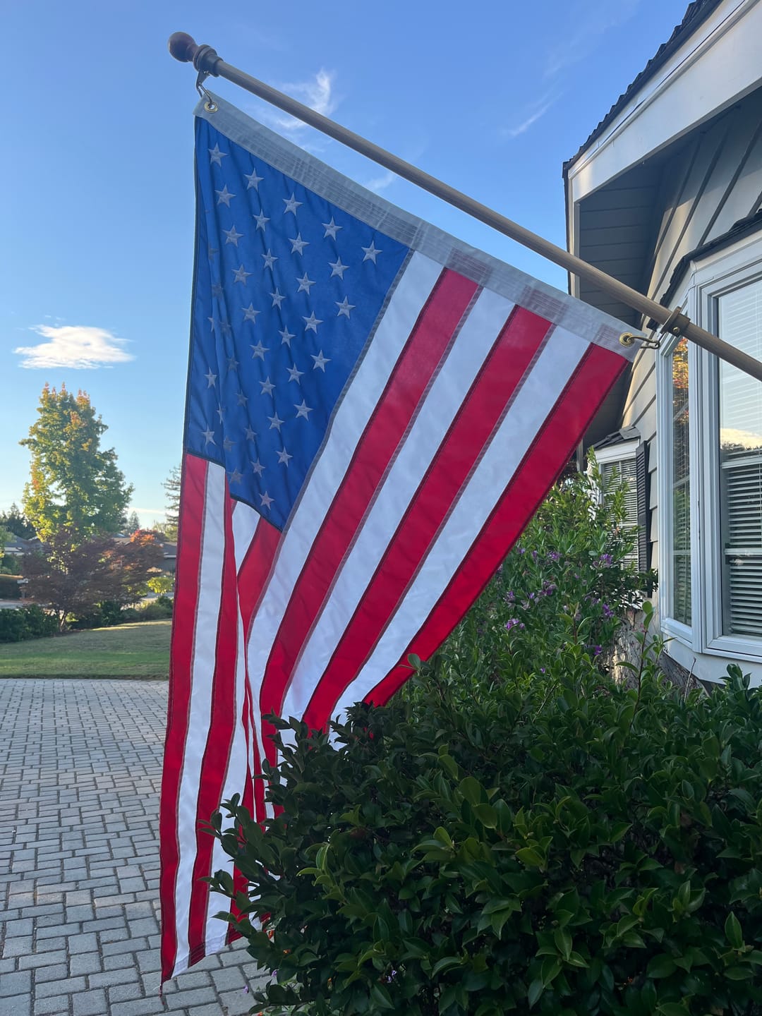 Customer photo review of 6' Flagpole