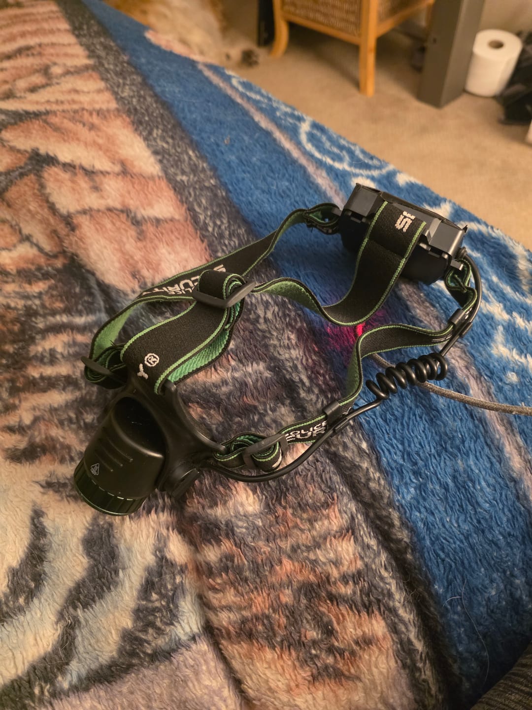 Customer photo review of Blackout-R Long Range Rechargeable Headlamp