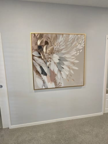 Customer photo review of Gilded Feathers