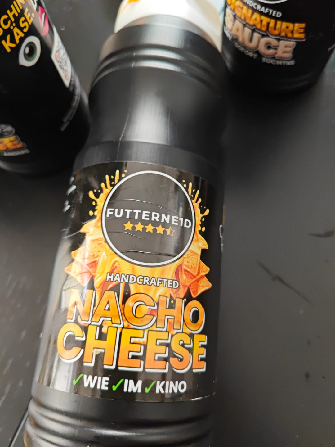 Customer photo review of NACHO CHEESE Sauce 500ml