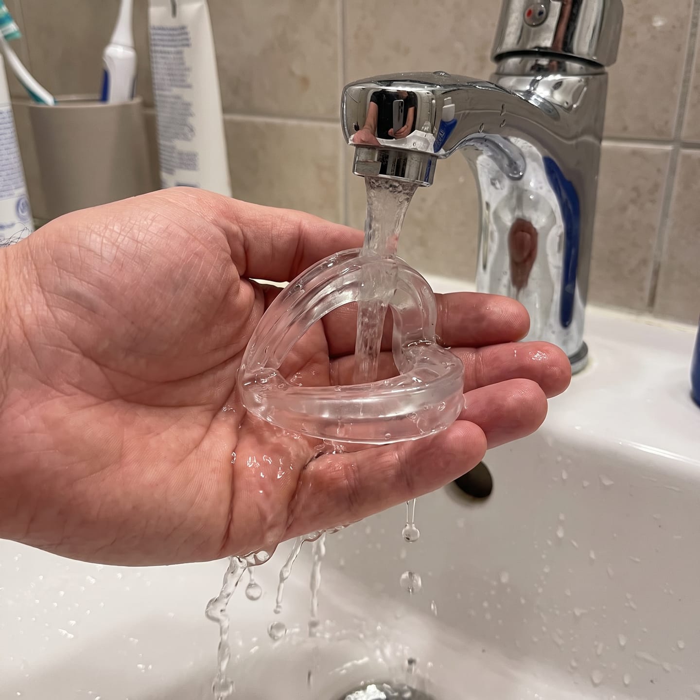Customer photo review of Sanolis™ — Orthèse Anti-Ronflement