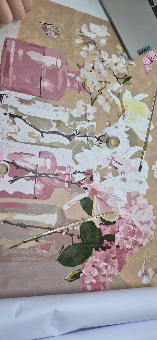 Customer photo review of Fragile | Paint by Number