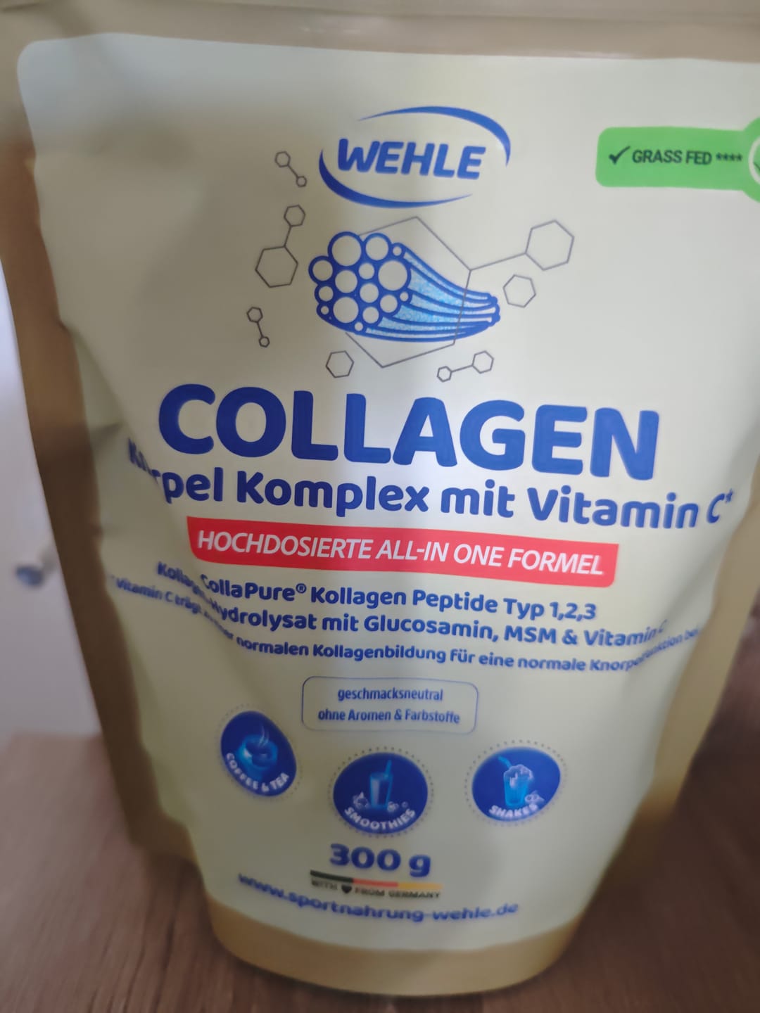 Customer photo review of Collagen Knorpel Komplex - Neuheit