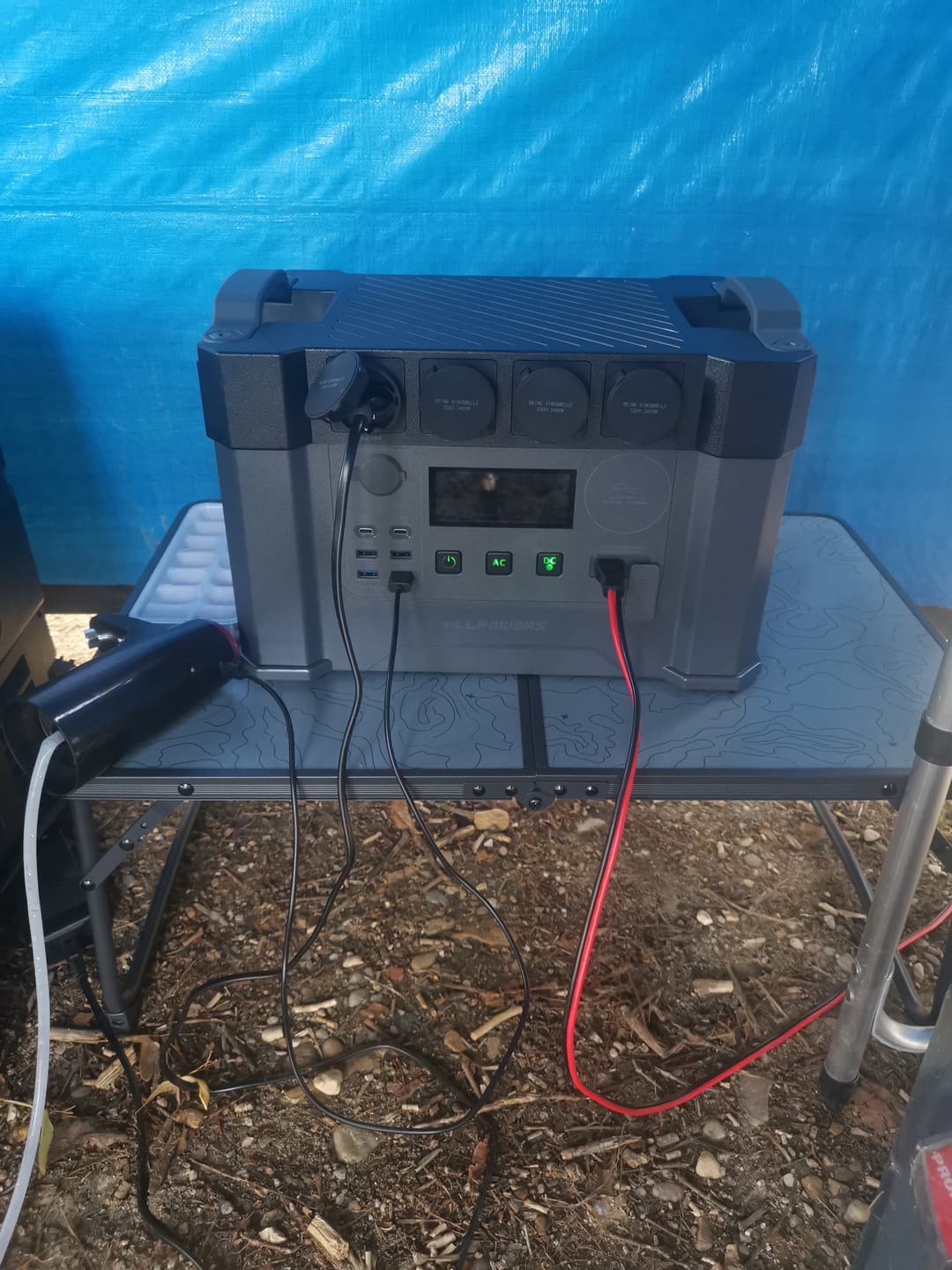 Customer photo review of 🎁 ALLPOWERS SP001 Panneau solaire 12V 21W (100% off)