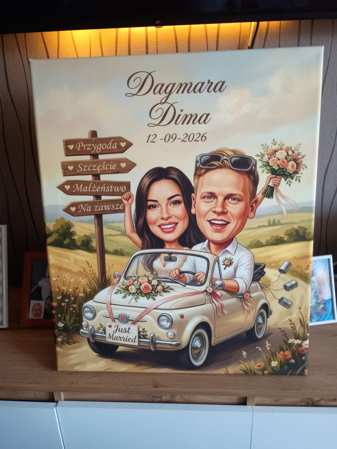 Customer photo review of Para Młoda #1 - Karykatura ze zdjęcia