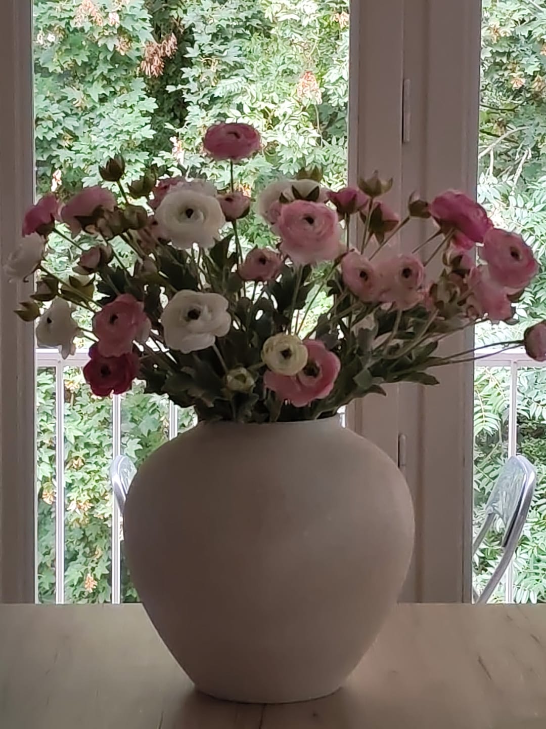 Customer photo review of Arrangement de Renoncules