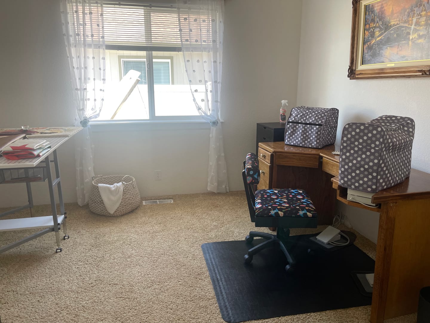 Customer photo review of Arrow Hydraulic Sewing Chair