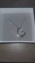 Customer photo review of Heart Name Necklace