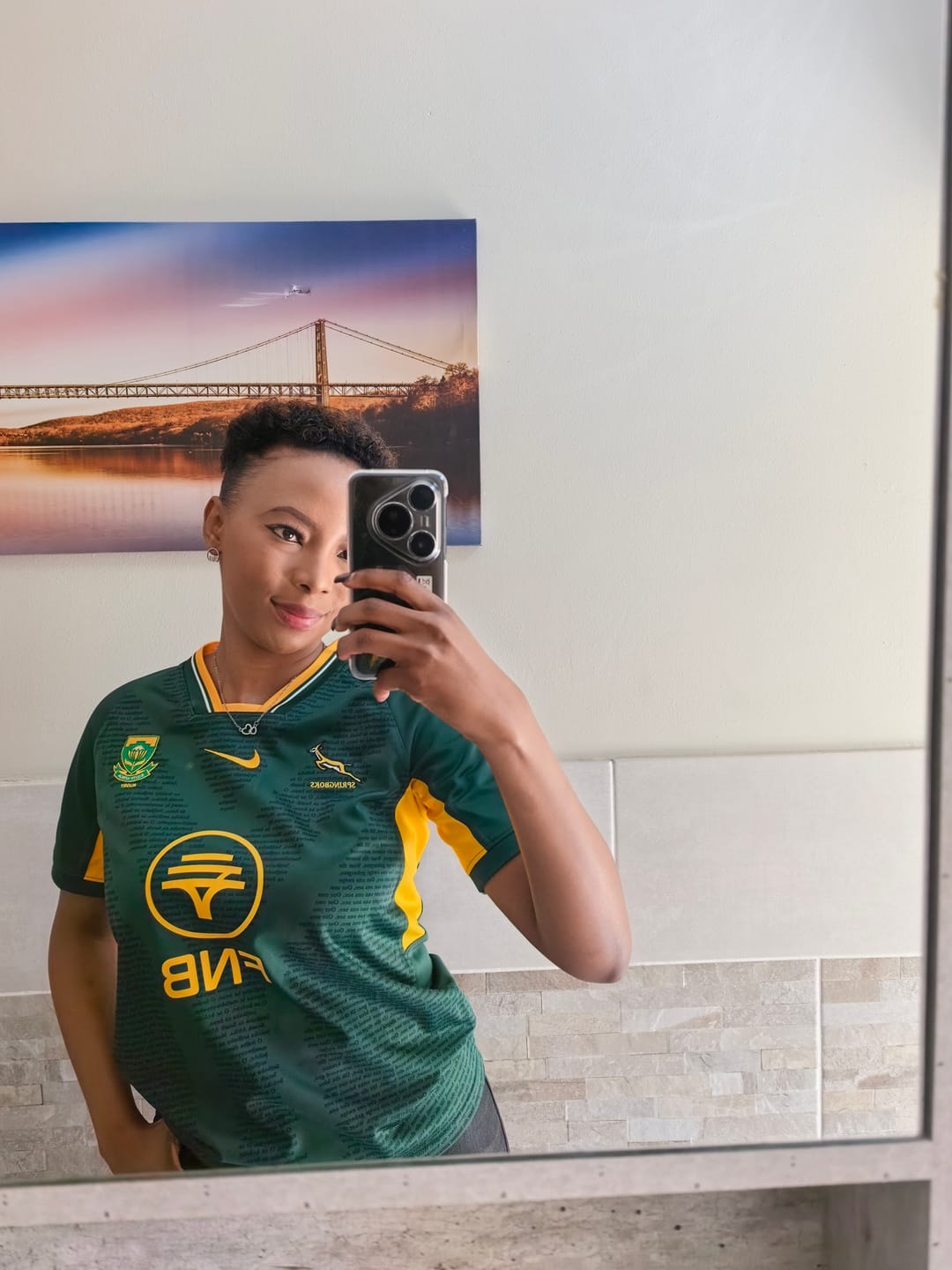Customer photo review of Springboks Nike Youth 2026 RGR Stadium Jersey