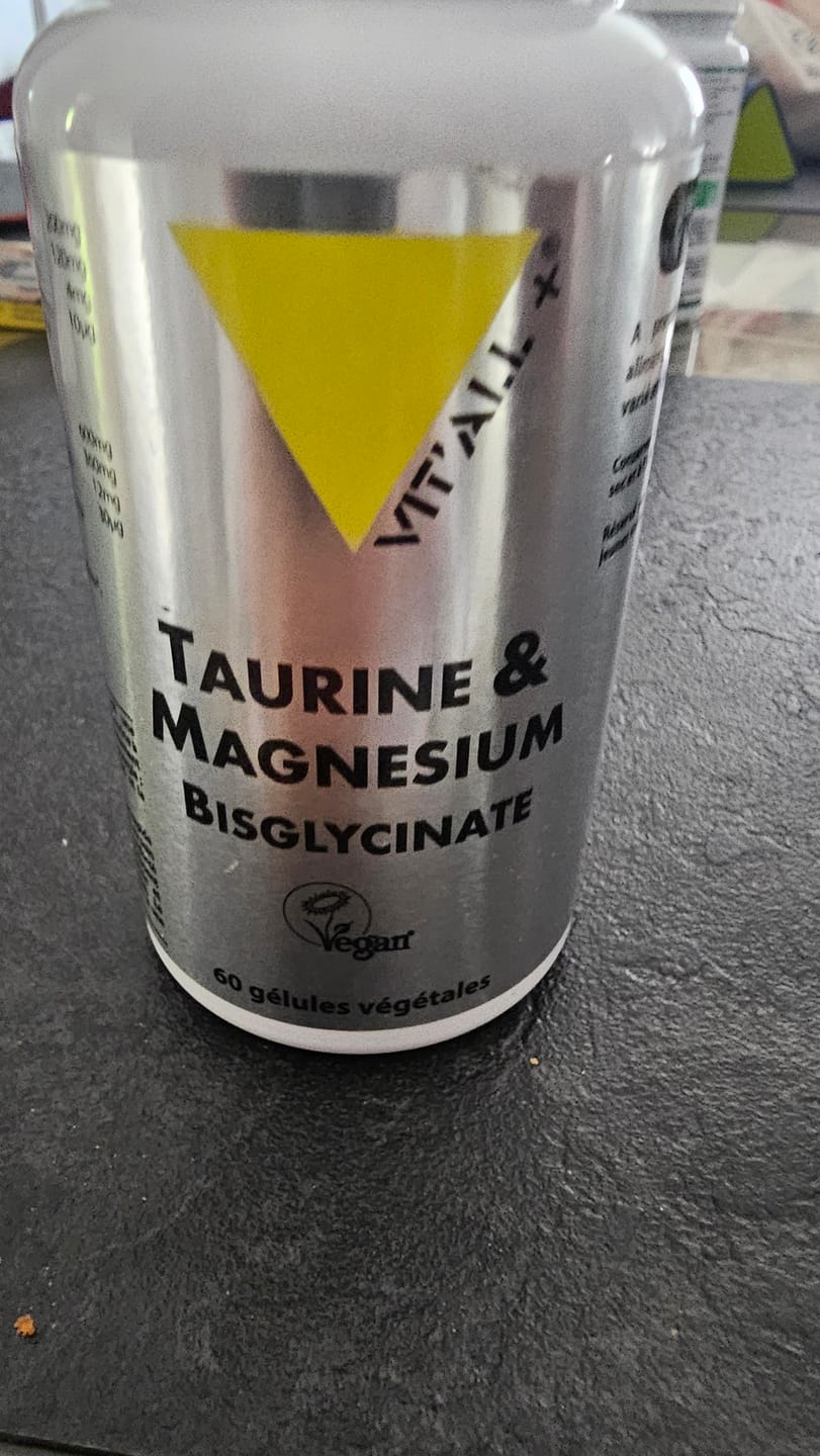 Customer photo review of Taurine & Magnésium bisglycinate-60 gélules-Vit'all+