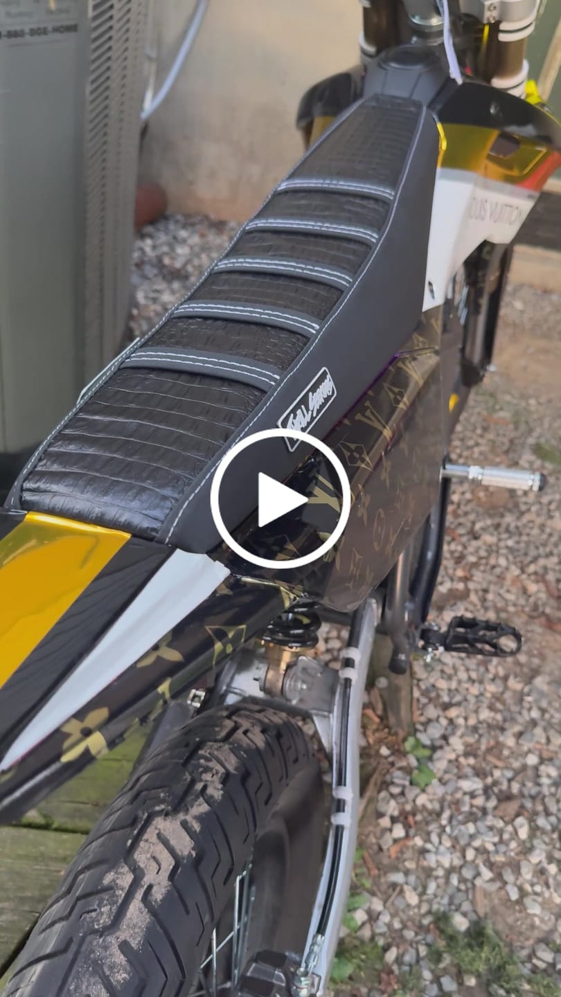 Customer video review of Custom Seat Cover: MotoTec 72V 8000w