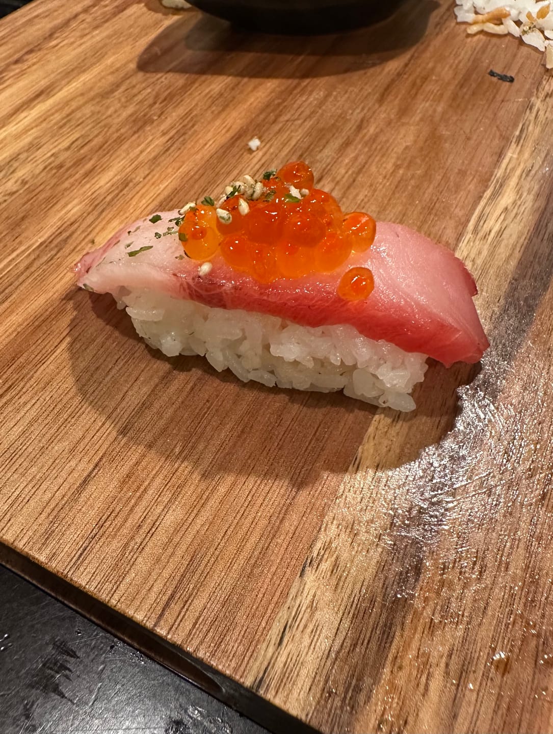 Customer photo review of Icelandic Salmon Roe (Ikura) - 3.5oz tub