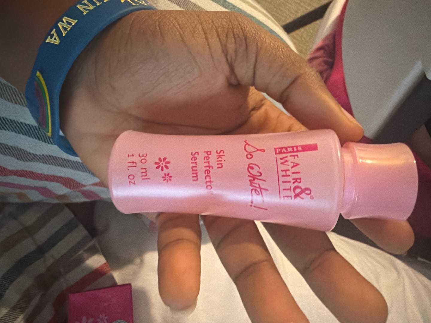 Customer photo review of So White Skin Perfector Serum 30ml