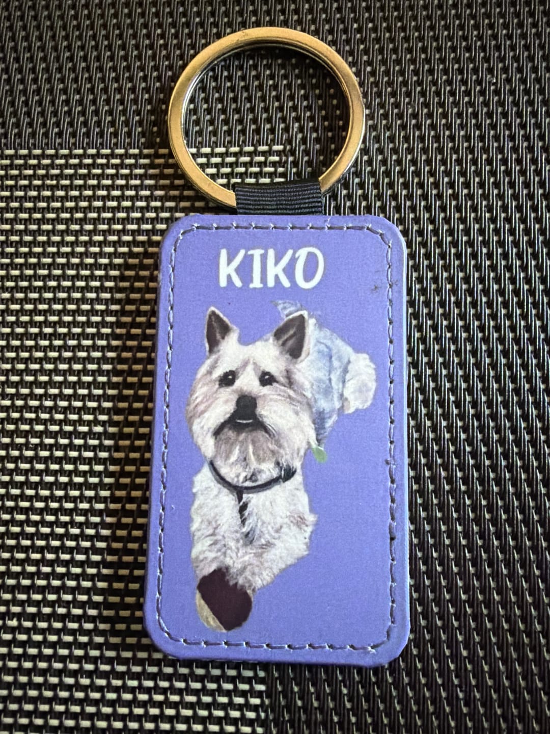 Customer photo review of Portaretrato animal - Llavero personalizado