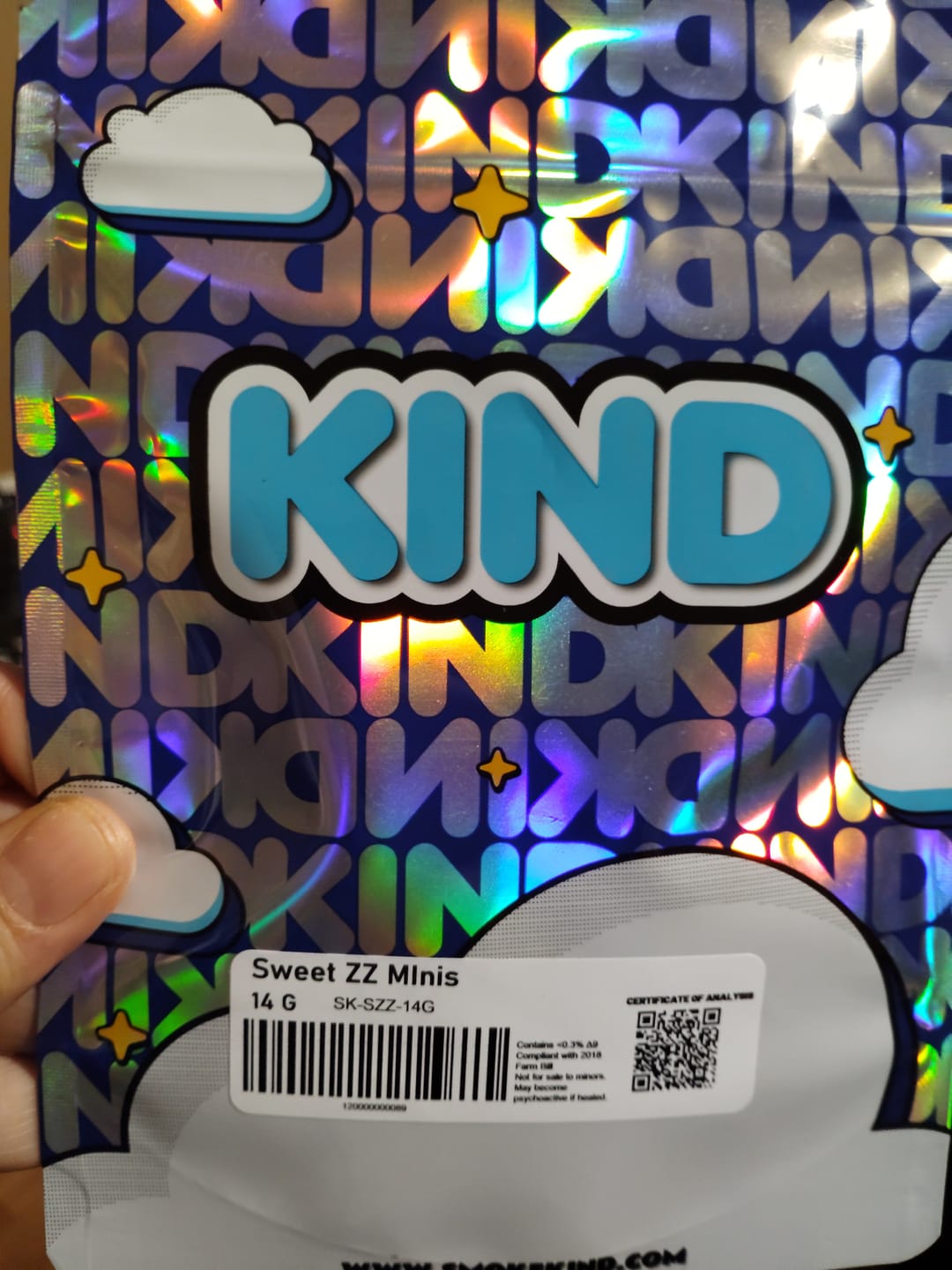 Customer photo review of Sweet ZZ - Minis - 14 Grams - Indica
