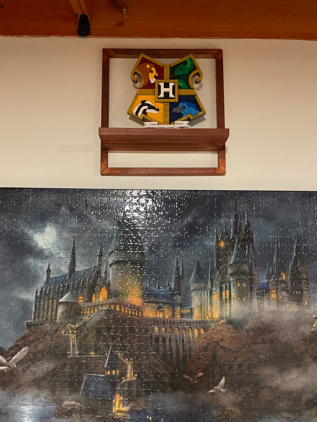 Customer photo review of Escudo de Casa de Hogwarts™