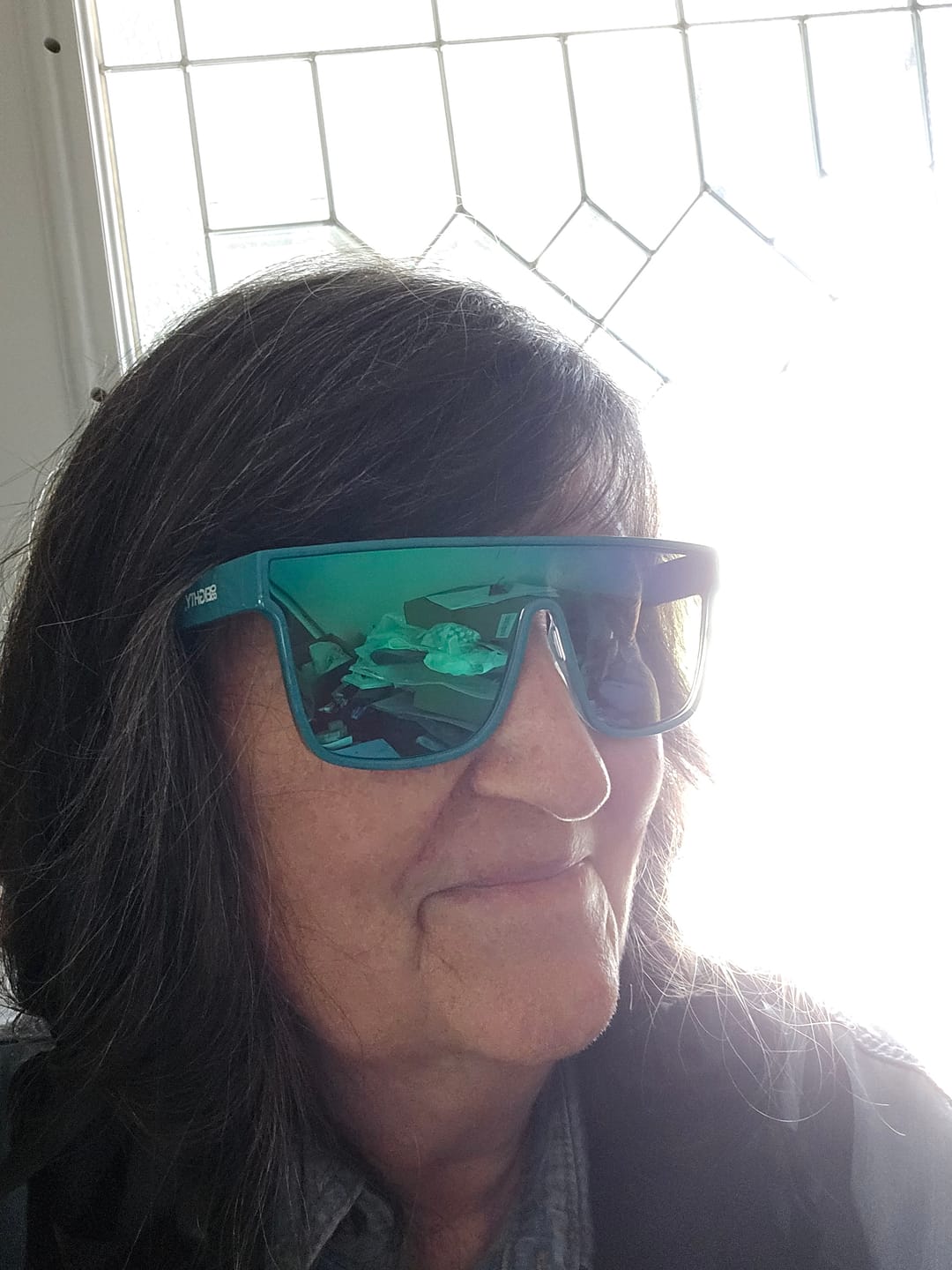 Customer photo review of 80Eighty® Polarized Bay Sunglasses