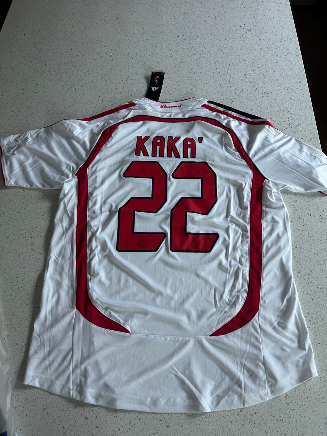 Customer photo review of Maglia Kaká AC Milan Away 2006/07 Finale UCL