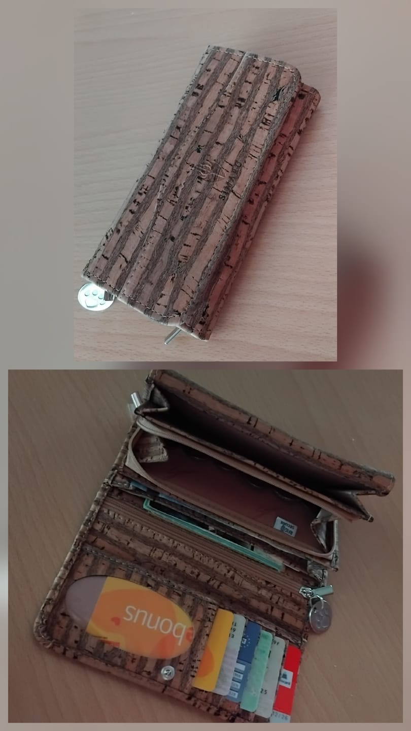 Customer photo review of Kork-Portemonnaie Maja