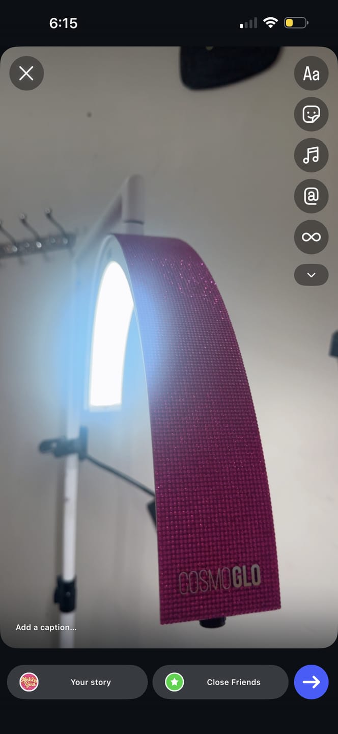 Customer photo review of The CosmoGlo Light