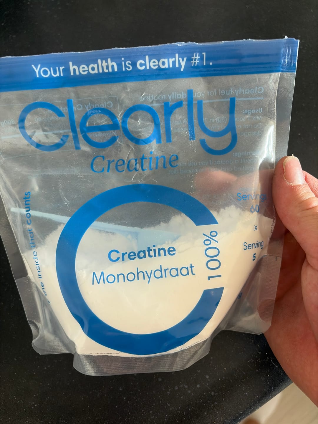 Customer photo review of Creatine