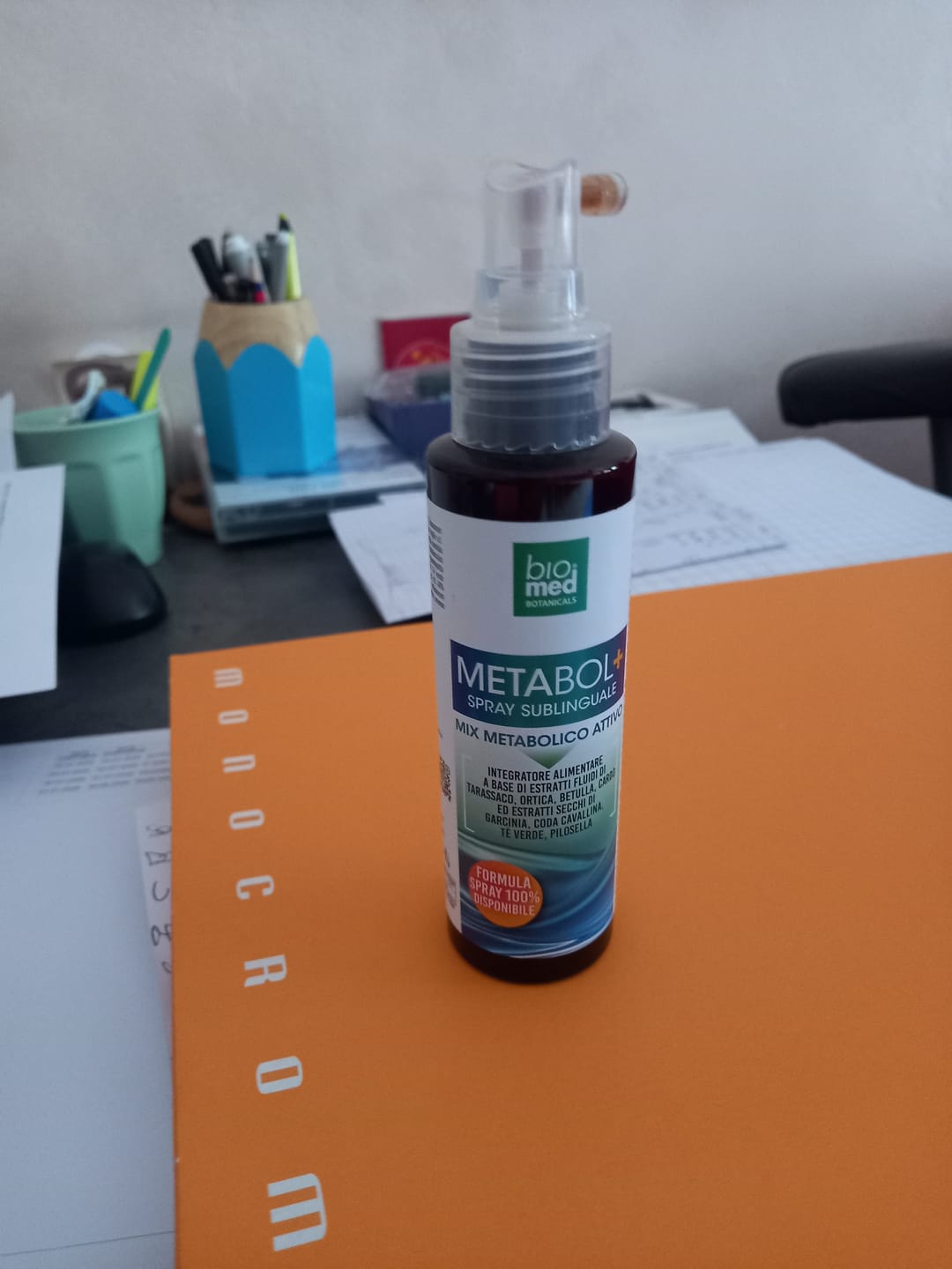 Customer photo review of METABOL+ Spray Sublinguale 100 ml