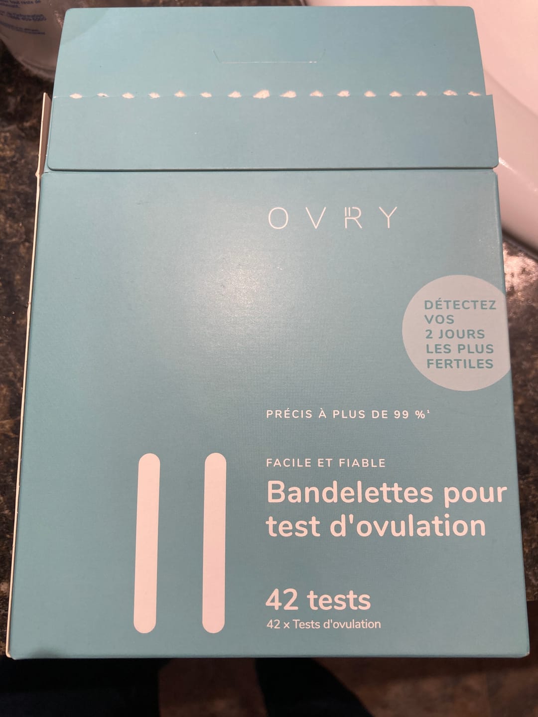 Customer photo review of Ovulation Test Strips