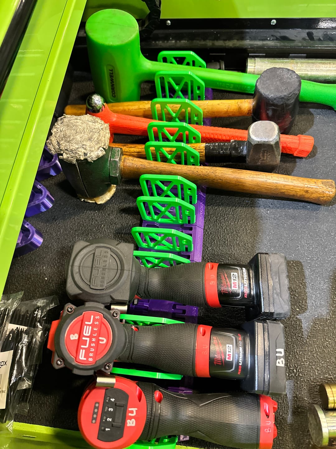 Customer photo review of The Modular Purse Rack ( Base only )