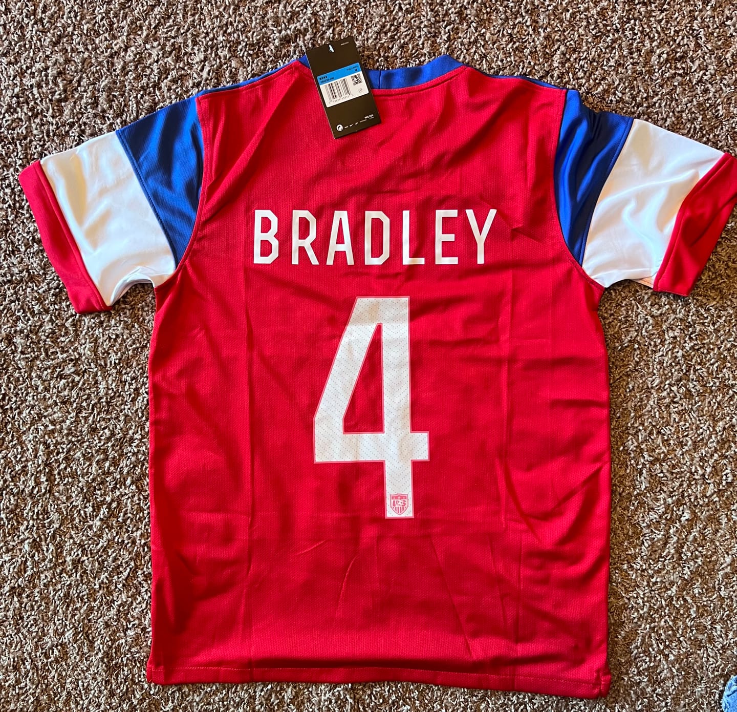 Customer photo review of USA 2014 Season Away Retro Jersey Trikot Soccer Shirt