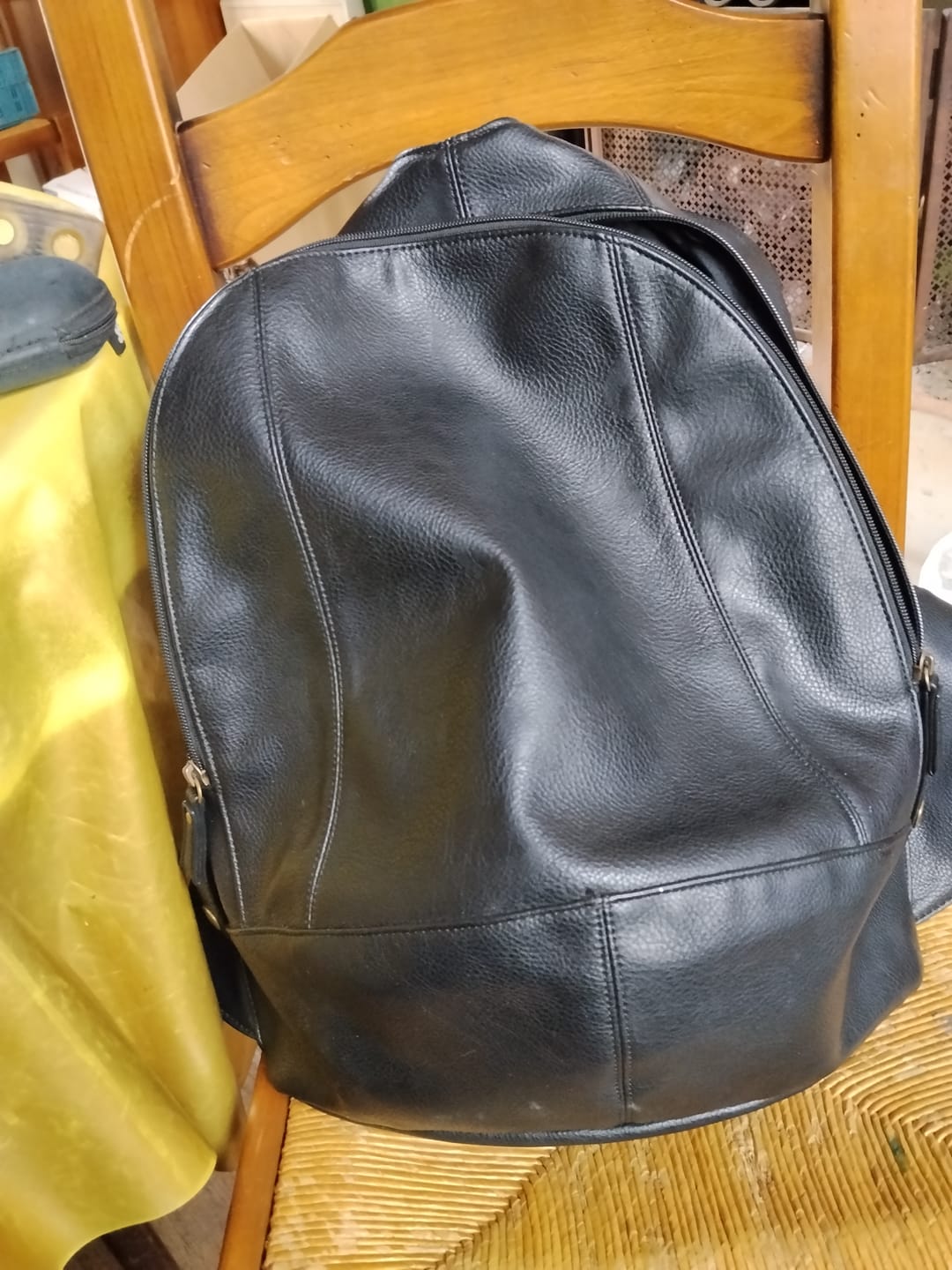 Customer photo review of Le sac à dos Vegan Original - Ergonomique et Antivol.