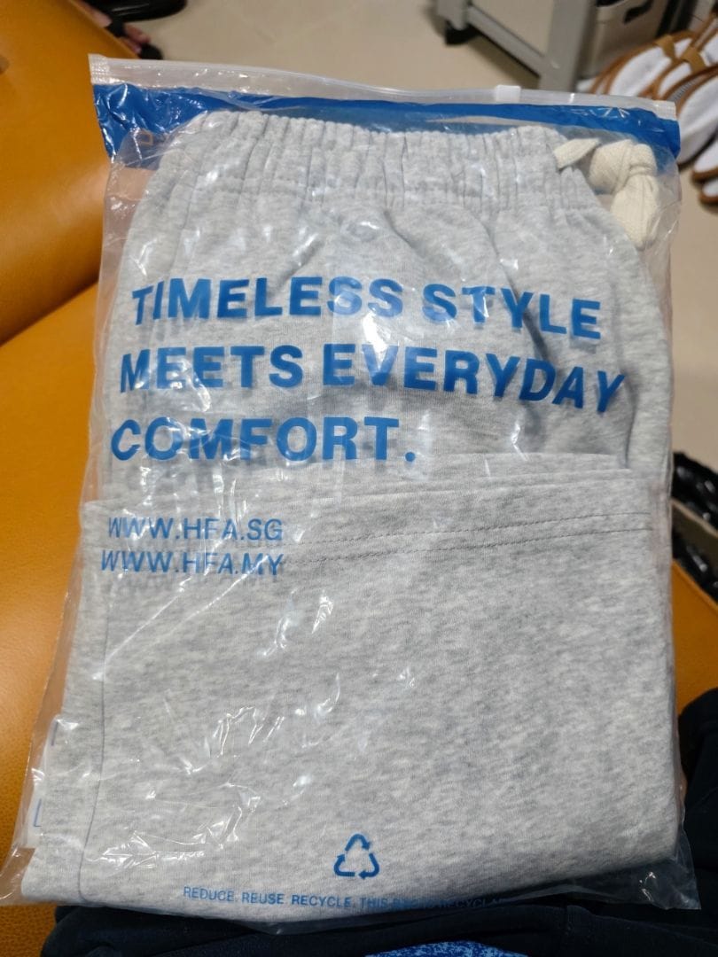Customer photo review of Unisex Easy Cotton Sweat Shorts