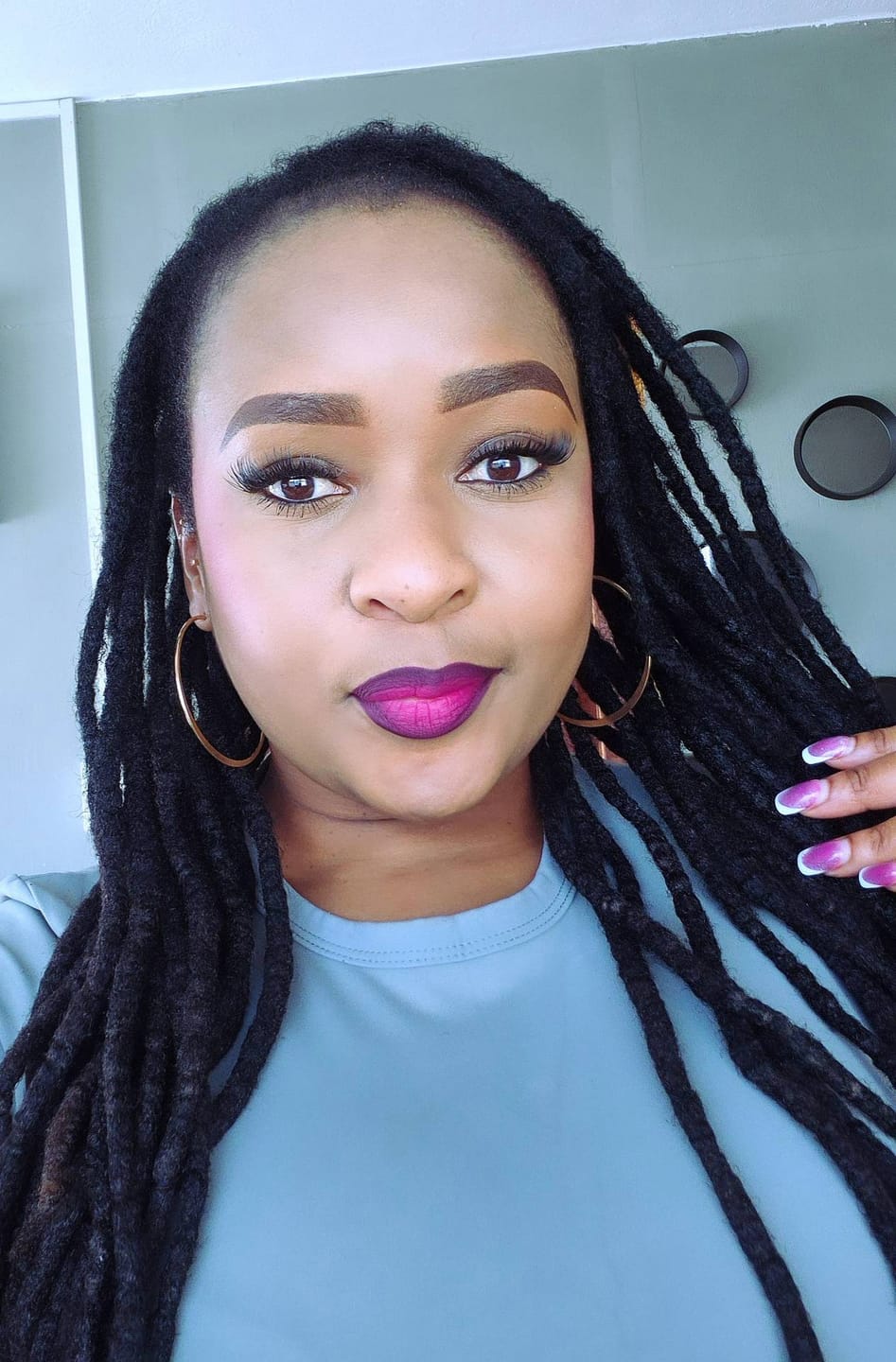 Customer photo review of Magic Lash Kit