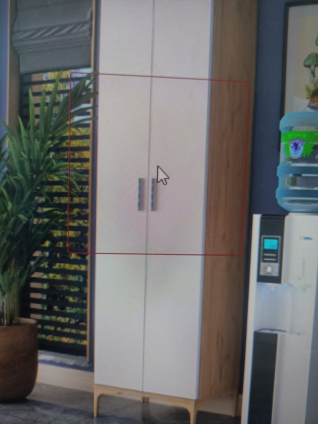 Customer photo review of Rani JE102 Çok Amaçlı Dolap 2 Kapaklı 7 Raflı Banyo Kiler Mutfak Dolabı Sepet Ceviz - Beyaz