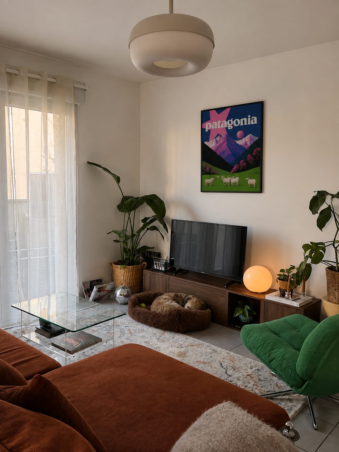Customer photo review of Pastel Horizons Patagonia Wall Art