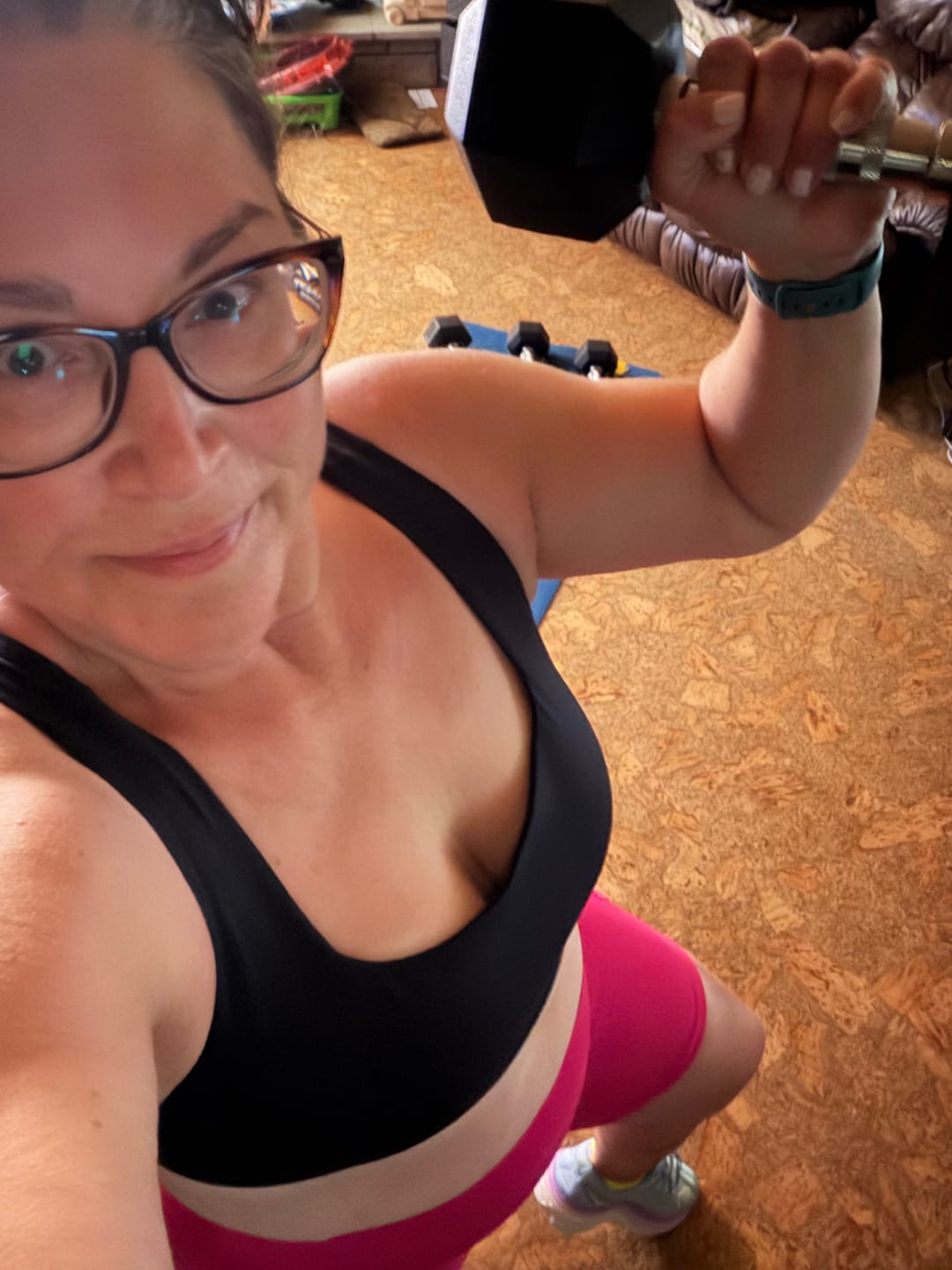 Customer photo review of DAYDREAM Square Neck Sports Bra