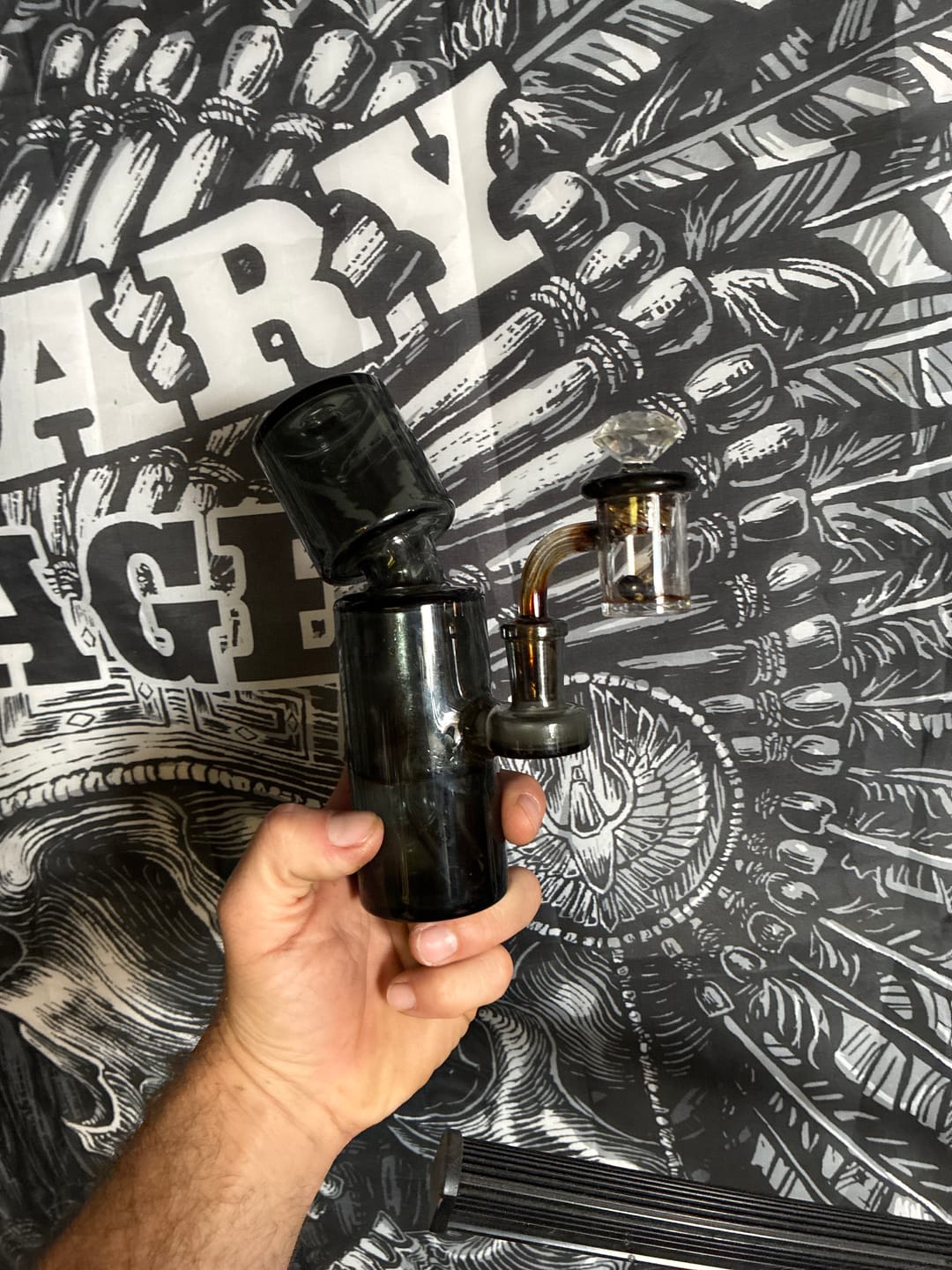Customer photo review of Mystery Dab Rig Piece for $19!