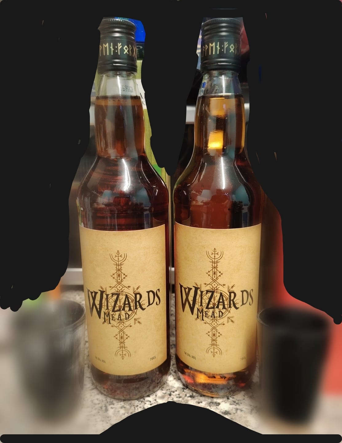 Customer photo review of Raven Forge Wizard Mead - With FREE Horn - PRE-SALE