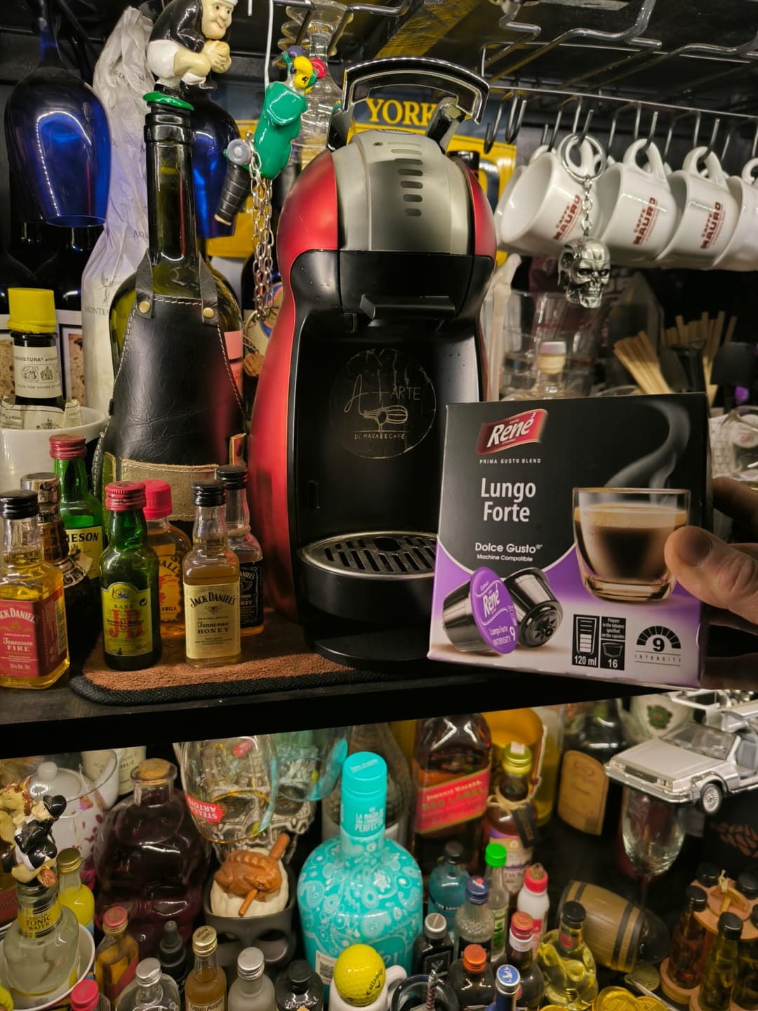 Customer photo review of 6 cajas René Dolce Gusto Lungo Forte (96 cáps.)