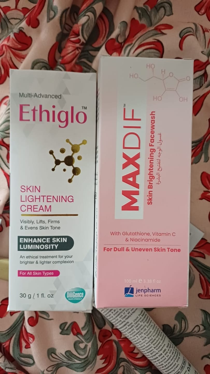 Customer photo review of Maxdif Brightening Cream